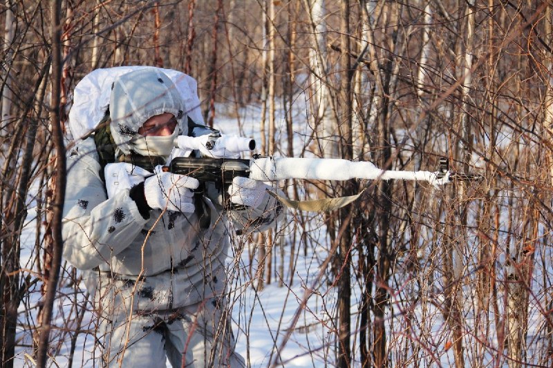 Живем рассветами! Начинаем очередное морозное утро на учебном полигоне Восточног…