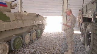 Российские экипажи БМП — участники конкурса «Суворовский натиск» АрМИ-2022 пров…