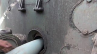 Боевая работа расчетов самоходных артиллерийских установок «Акация» Получив коо…