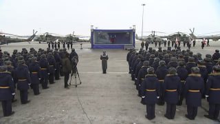 Верховный Главнокомандующий вручил государственные награды отличившимся в ходе С…