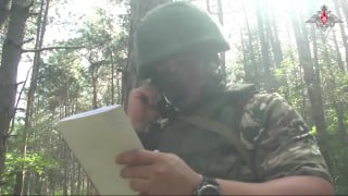 Десантники Новороссийского соединения ВДВ уничтожают националистов в зоне спецоп…