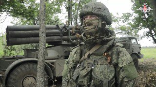 Застали врасплох: кадры боевой работы расчетов РСЗО «Ураган» Западного военного …