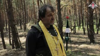 Наши бойцы отдали дань памяти герою-красноармейцу в Харьковской области Перезахо…