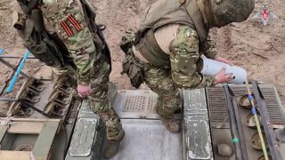 Ивановские десантники установили минно-взрывные заграждения на возможных направл…